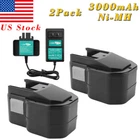 3.0AH 14.4V Ni-cd Battery/charger For Milwaukee 48-11-1000 48-11-1014 48-11-1024 New. Price: $346.95.