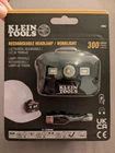 1PC Klein Tools 56062 Rechargeable Headlamp And Worklight, 300 Lumens All-d New. Price: $30.00.