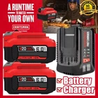 2PACK 6.0/8.0AH 20V For V20 Craftsman Max Li-ion Battery CMCB204/CHARGER New. Price: $45.00.