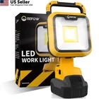 Eefow Work Light For Dewalt Battery: Portable 2 Cob Lamp 6400LUMEN 1, 64W New. Price: $35.16.