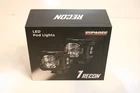 Suparee Recon 1, 2" Led Pod Lights W/ Black Covers, Harness, 40W Wide Beam - New. Price: $90.00.