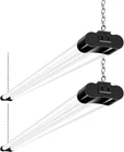 Hykolity Pack Linkable Led Shop Light For Garage, 4FT-42W, Black New. Price: $47.37.