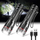 Wdtpro Rechargeable Flashlights High Lumens, 2 Pack 10H Long Lasting Super Brigh New. Price: $28.41.