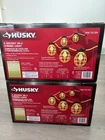Lot Of 2 Husky 50 Ft. 5-SOCKET String Caged Work Lights New Box. Price: $49.99.