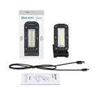 Olight Swivel Cob + Led Foldable Work Light, 180 Deg Clip Style Stand, 400 Lumen New. Price: $35.99.