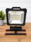 Husky Led Portable Work Light Free Standing Black Red Silver Open. Price: $19.99.