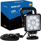 27W Portable Led Work Light Flood Lamp With Magnetic Base For Car, Off-road, ... New. Price: $60.03.