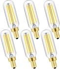 Dimmable T6 Led Bulbs, 8W E12 Edison Light Soft White 3000K,800LM, 100W Ca New. Price: $47.32.