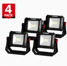 4 Pack Husky 1500 Lumens Rechargeable Led Work Lights Usb-c Magnetic 360 New. Price: $43.99.