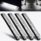 Nifeida 8" Clear Lens 18LED Waterproof Utility Strip Light Bar Surface White New. Price: $33.11.