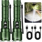 Wdtpro Led Rechargeable Flashlight 2 Pack, 3 Modes Super Bright Green New. Price: $46.95.