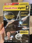 "bulbhead"- Atomic Beam Glove/hands-free Light/one Size Fits All & Or Hand! New. Price: $9.00.