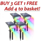 T-sun Solar Spot Lights Outdoor Rgb Color Changing IP65 Post 1PC New. Price: $21.99.