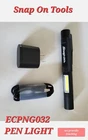 New Snap On 300 Lumens Rechargeable Pen Light Pocket Colors !!!!!!!. Price: $119.95.