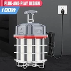 100W Led Temporary Work Industrial Construction Linkable High Bay Lights New. Price: $70.97.