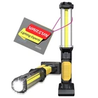 Led Work Portable Flashlight Magnetic Rechargeable Cob With Hook Warsun New. Price: $43.16.