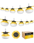 100FT Led Construction String Lights, 100W 10000LM Industrial Grade Temporary... New. Price: $92.58.