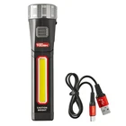 Hyper Tough 300-LUMEN Rechargeable Led Work Rotating Flashlight Magnetic New. Price: $23.98.