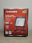 Husky 10,000 Lumen Led Work Light W/ Small Stand, 2 Modes (hi-lo), Fast Ship! New. Price: $66.00.