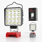 112W 11200LM Led Work Light For Milwaukee M18 18V Battery - Cordless New. Price: $41.71.