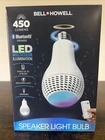 Bell+howell Dimmerable Speaker Light Bulb - DZ325159 New Sealed. Price: $16.00.