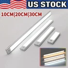 Rechargeable Led Motion Sensor Under Cabinet Closet Light Usb Kitchen Lamp Strip New. Price: $752.34.