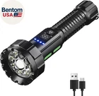 High Lumen Rechargeable, Super Bright Led Tactical Flashlights With New. Price: $23.86.