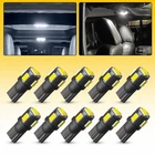 Auxito 10X Led White T10 Car Interior Parker Light Wedge Bulb Globe 6000K New. Price: $8.54.