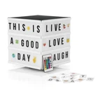 Led Light Box - For Personalized Text Messages Neuf. Price: $60.25.