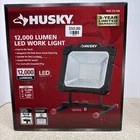 Husky 3500 Lumen Portable Corded Led Work Light, Black, 1004113513 New. Price: $50.00.
