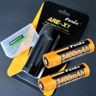 2 Pack ARB-L18-3400 Rechargeable 3400MAH Li-ion Battery W/fenix Charger New. Price: $29.95.