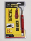 Dirty Dog Garage Telescopic Flashlight W/ Magnetic Head & Base New. Price: $19.99.