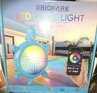 Priorare Led Pool Light 22W IP68 Bluetooth App Control Rgbic XZM-F018 New. Price: $46.24.