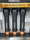 Duracell Durabeam Ultra 3 Led Flashlights 1000 Lumens 12 Aaa Alkaline Batteries. New. Price: $35.99.