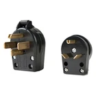 Southwire 50A Replacement Black Male End Plug New. Price: $27.21.