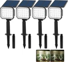 T-sun 4PACK Led Solar Spot Lights Landscape Outdoor Pathway Waterproof Us New. Price: $36.99.