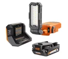 Ridgid 18V Cordless Magnetic Task Light Kit With 2.0 Ah Battery And Charger New. Price: $98.00.