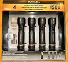 Duracell Durabeam Ultra 1500 Lumen Hybrid Led Flashlights - Set Of 4 (read Desc) New. Price: $38.00.