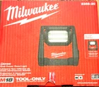 New Milwaukee 2366-20 Dual Power Rover Led Light Corded & Cordless 4,000 Lumens. Price: $129.97.
