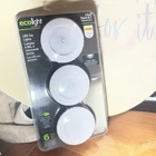Ecolight Tap 3-PACK Puck Lights, Sealed, Brand New. Price: $25.00.