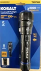 Kobalt Focusing Led Flashlight Rechargeable 5697568 - Brand New. Price: $29.99.