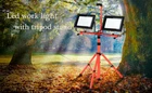 Ledmo 20000LM Dual Work Light With Tripod Stand New. Price: $123.28.