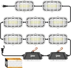 Led Construction String Lights, 15000LM 100FT-150W, Black New. Price: $141.82.