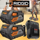 2PACK For Ridgid R840085 8.0AH Lithium-ion Battery Charger 18VOLT R840087 New. Price: $64.00.