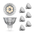Atcd 7W Led Bulbs MR16 Light Bulb, 3000K Warm White, 12V GU5.3 Base, 600LM 50... New. Price: $56.84.