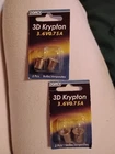Dorcy 3D Krypton 3.6V 0.75A Flashlight Bulb (2-PACK) 41-1661 Lot Of 2, New. Price: $8.75.