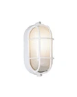 Designers Fountain Bulkhead 1-LIGHT White Exterior Incandescent Open. Price: $18.00.