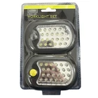 Living Solutions Led Set 2 Lights/flashlight Black Battery Operat New. Price: $23.00.