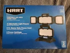 Hart Fsi 90-1253-10K Portable 4-PANEL Plug-in Led Work Light, Adjustable New. Price: $50.00.
