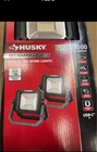 Husky 1500 Lumens Rechargeable Led Work Lights 2-PACK Usb-c Magnetic 360 New. Price: $35.00.